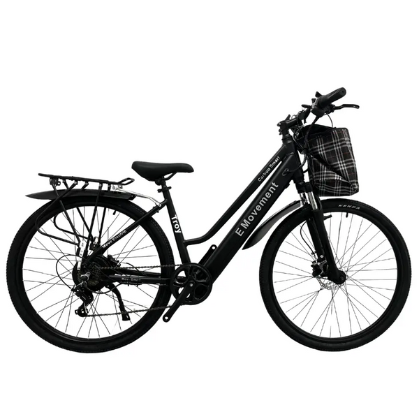 E Movement Troy Pro Lightweight Step Through Hybrid Electric Bike 250W