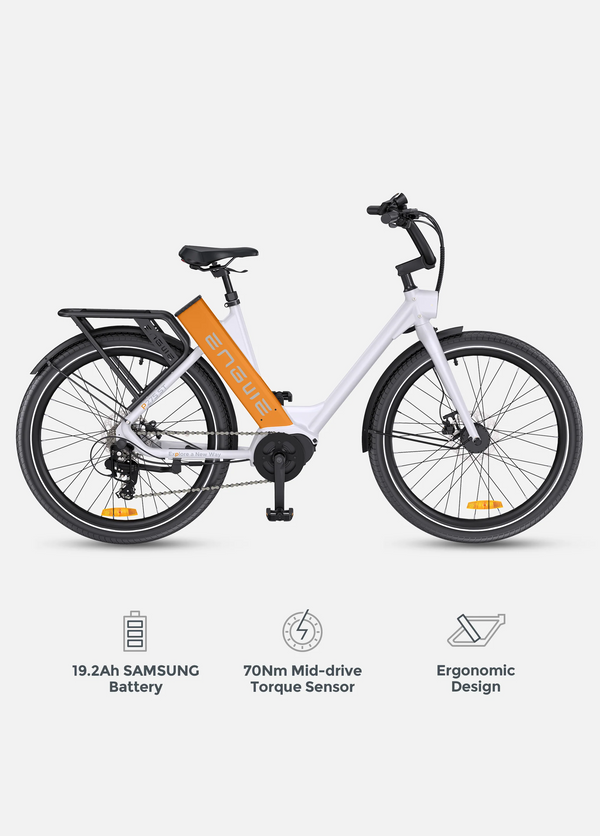 Engwe P275 Mid-Drive Commuting Electric Bike 250W