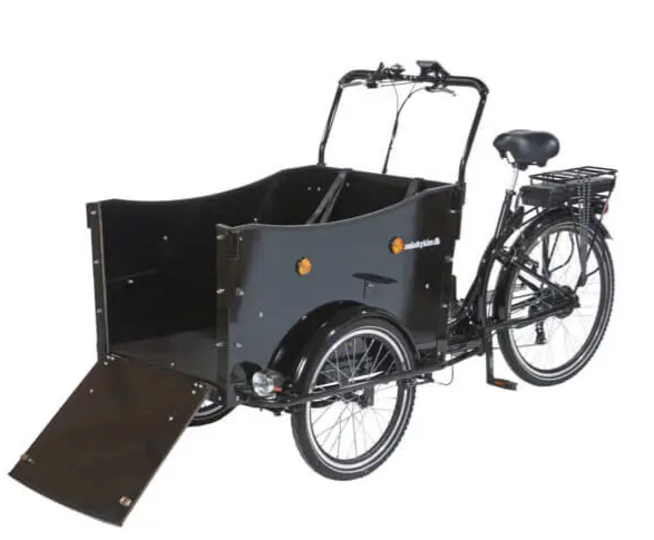 Amcargobikes Curve Dog Friendly Cargo Electric Bike 250W