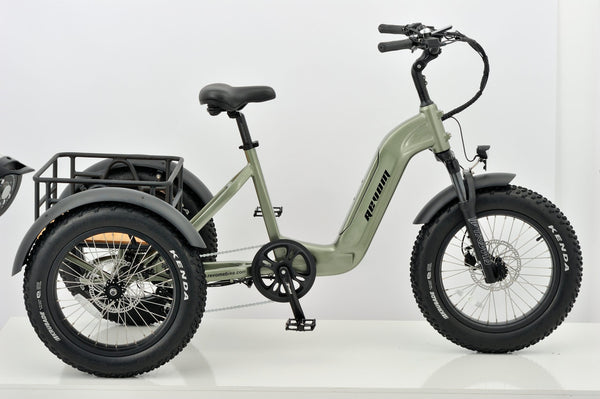 Revom T2 Fat Tyre Electric Mountain Trike 250W