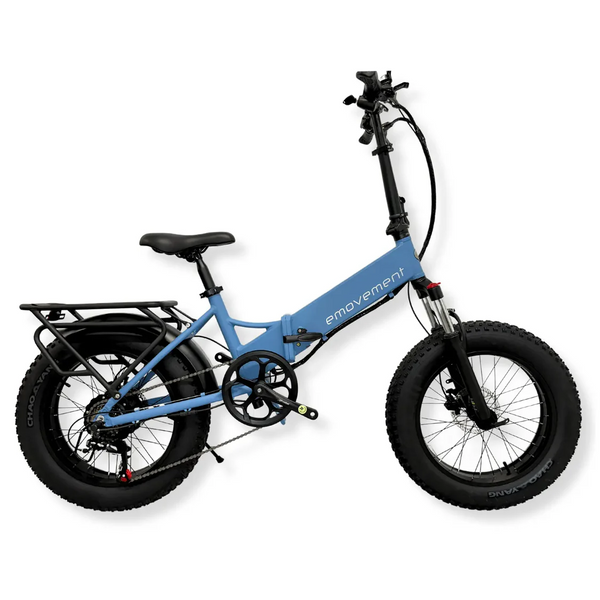 E Movement Pixie Fat Tyre Folding Electric Bike 250W/500W