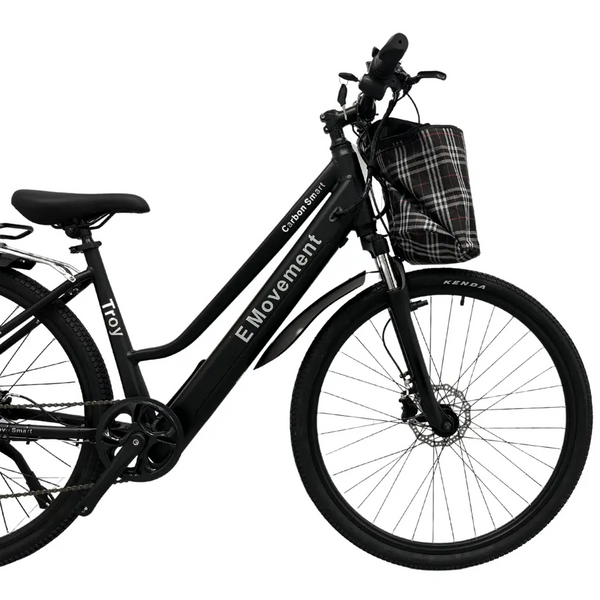 E Movement Troy Pro Lightweight Step Through Hybrid Electric Bike 250W