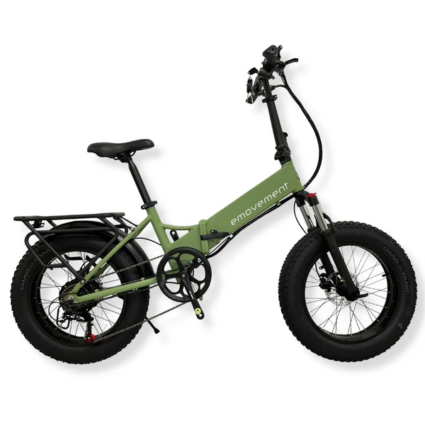 E Movement Pixie Fat Tyre Folding Electric Bike 250W/500W