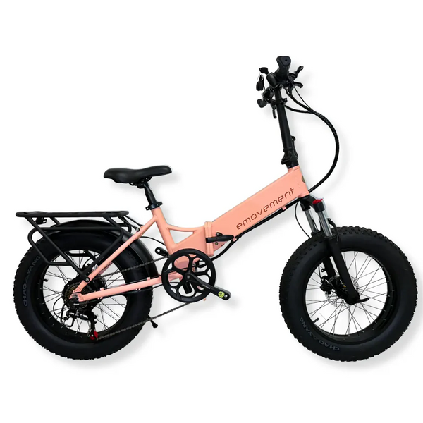 E Movement Pixie Fat Tyre Folding Electric Bike 250W/500W