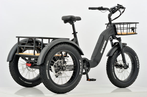 Revom T2 Fat Tyre Electric Mountain Trike 250W