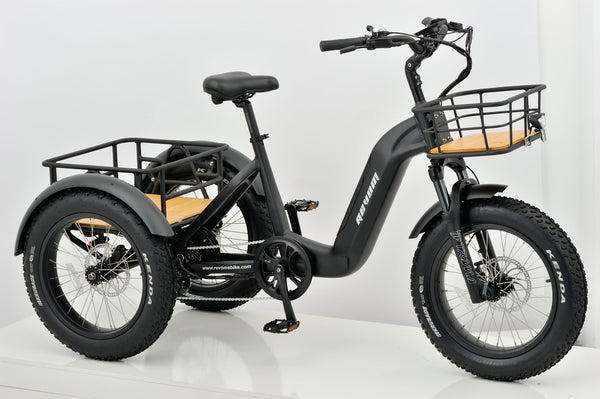 Revom T2 Fat Tyre Electric Mountain Trike 250W