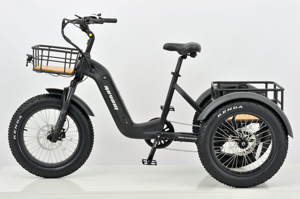 Revom T2 Fat Tyre Electric Mountain Trike 250W