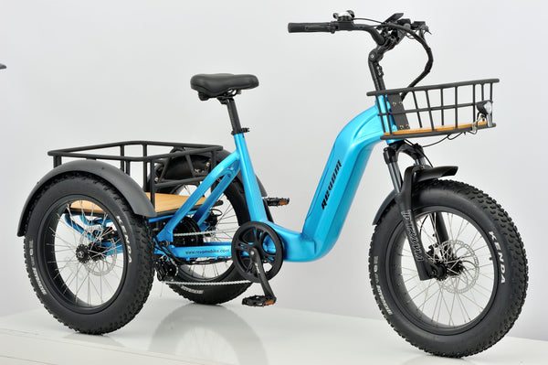 Revom T2 Fat Tyre Electric Mountain Trike 250W