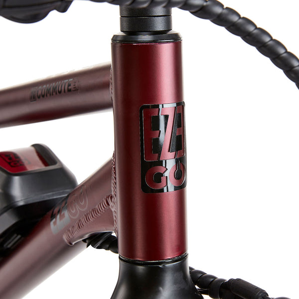 EZEGO Commute Ex Ladies Electric Bike 250W - Maroon