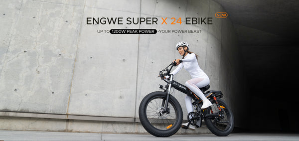 Engwe X24 Fat Tyre Foldable Electric Bike 1000W