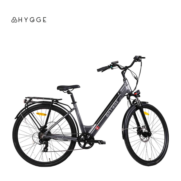 Hygge Aarhus Step Graphite Grey 2025 Electric Bike 250W