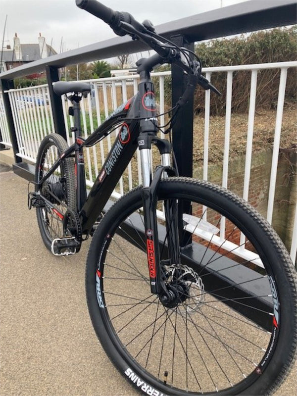 Dallingridge Coniston Hardtail Electric Mountain Bike 250W - Black/Red