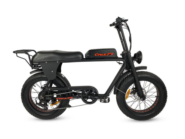 Cruz73 Retro Fat Tyre Electric Bike 250W