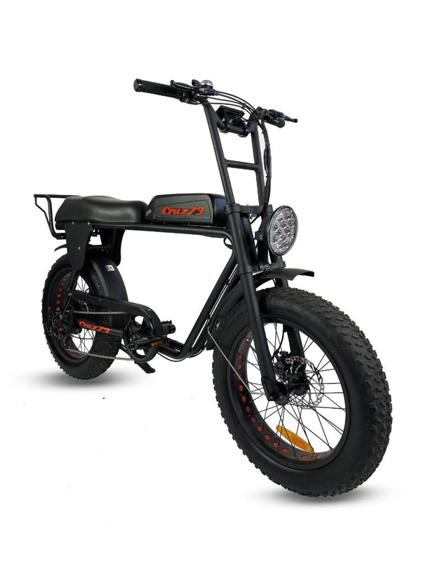 Cruz73 Retro Fat Tyre Electric Bike 250W